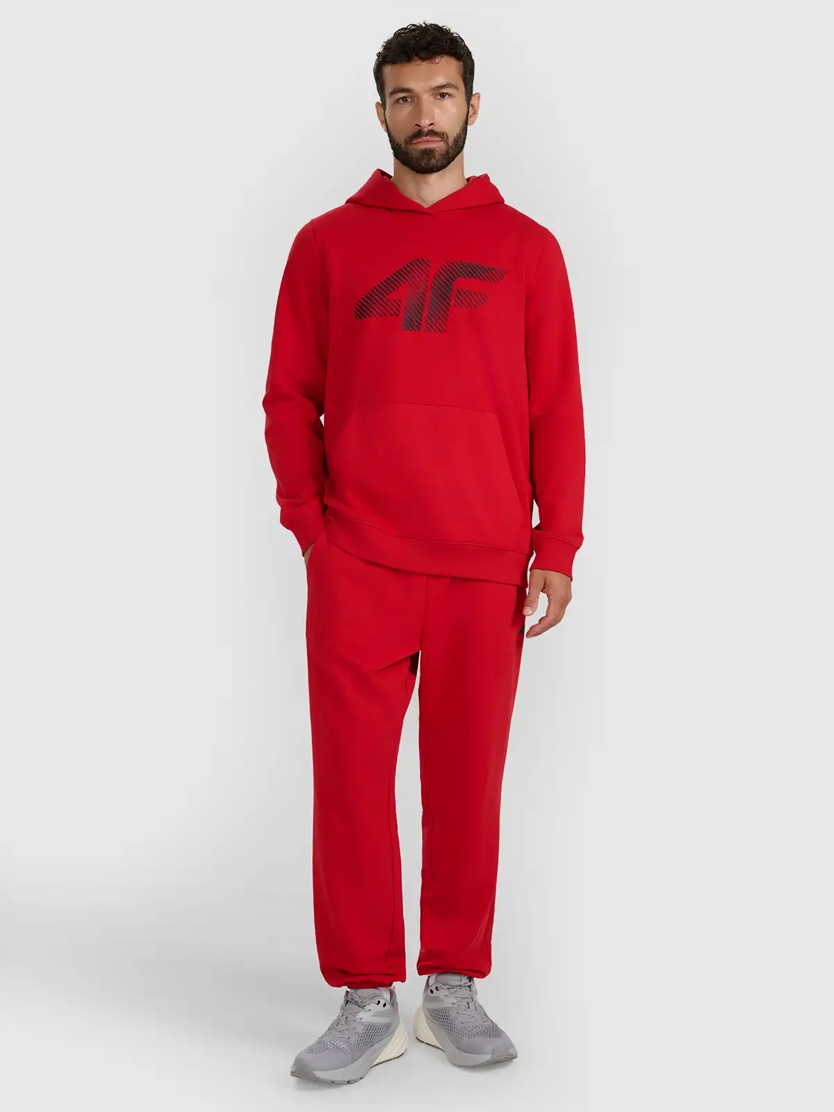 4F Pánské Joggerové Tepláky Bavlna TTROM1139 AW25 L