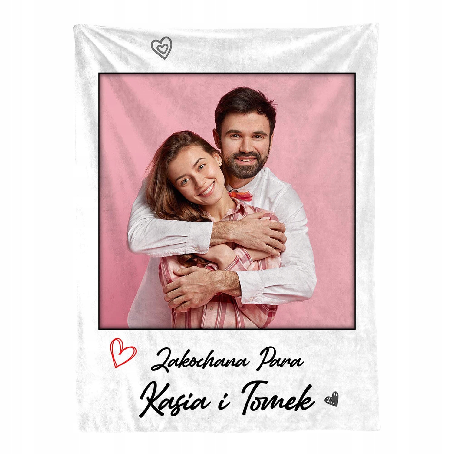 Foto deka s fullprintovou fotografií Polaroid 120x150 pro dívku Den žen