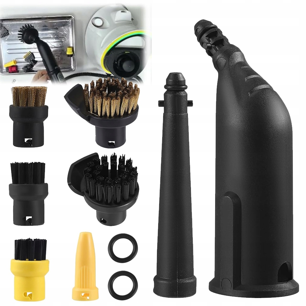 Zestaw 10szt Akcesoria Do Parownic Karcher SC1 SC2 SC3 SC4 SC5 Szczoteczki