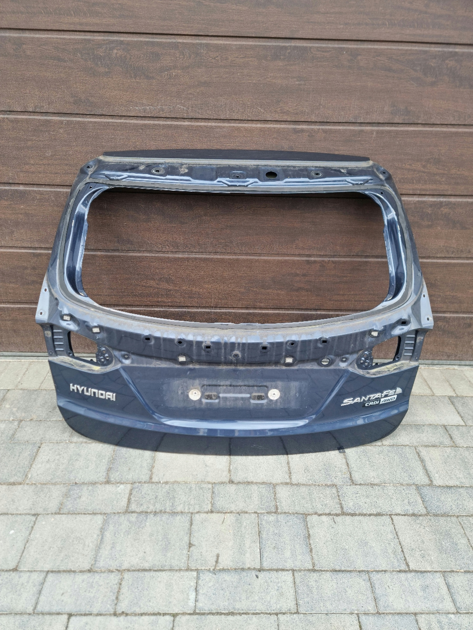 HYUNDAI SANTA ФЕ III КРЫШКА БАГАЖНИКА ЗАДНЯЯ ЗАД.