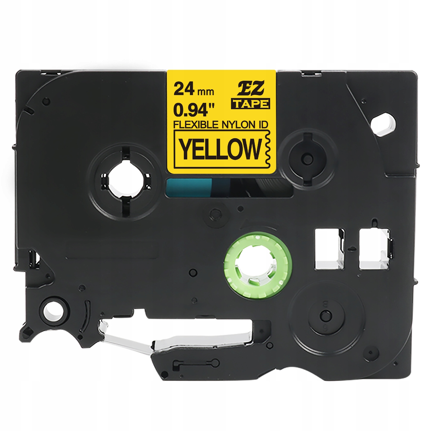 TAŚMA DO BROTHER TZe-NFX651 24MM Żółta NYLONOWA