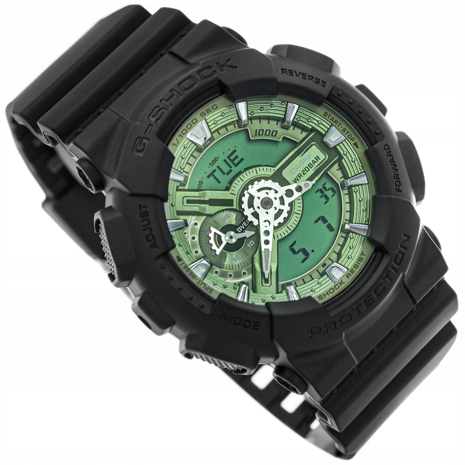 Pánské Hodinky Casio GA-110CD-1A3ER G-shock Pro Plavání, Alarm Odolný