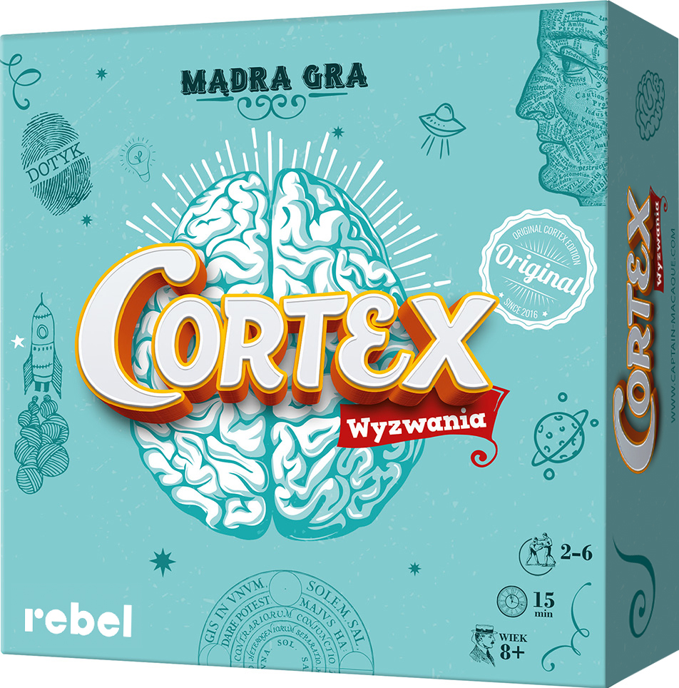 

Gra logiczna Cortex wyzwania Mądra gra rodzinna