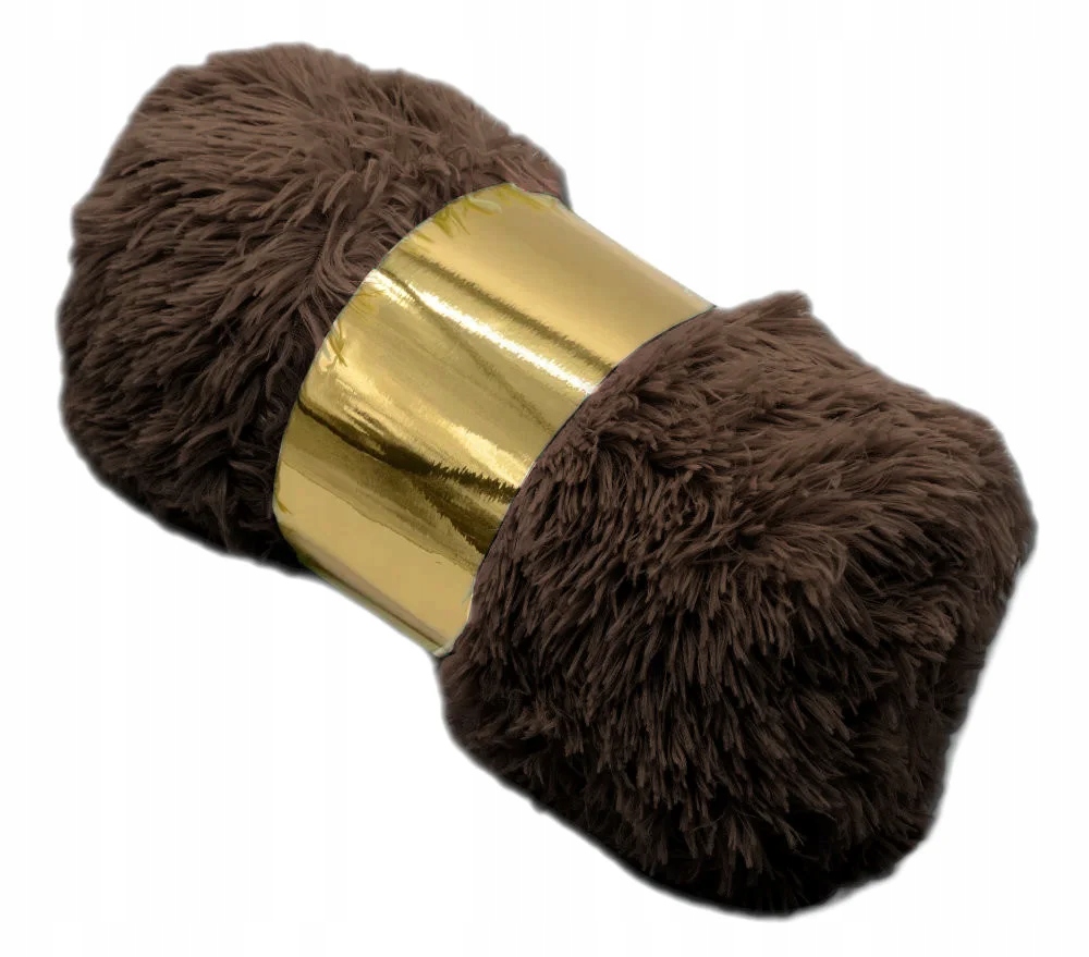 Koc włochacz 220x240 Czekolada FLD-20