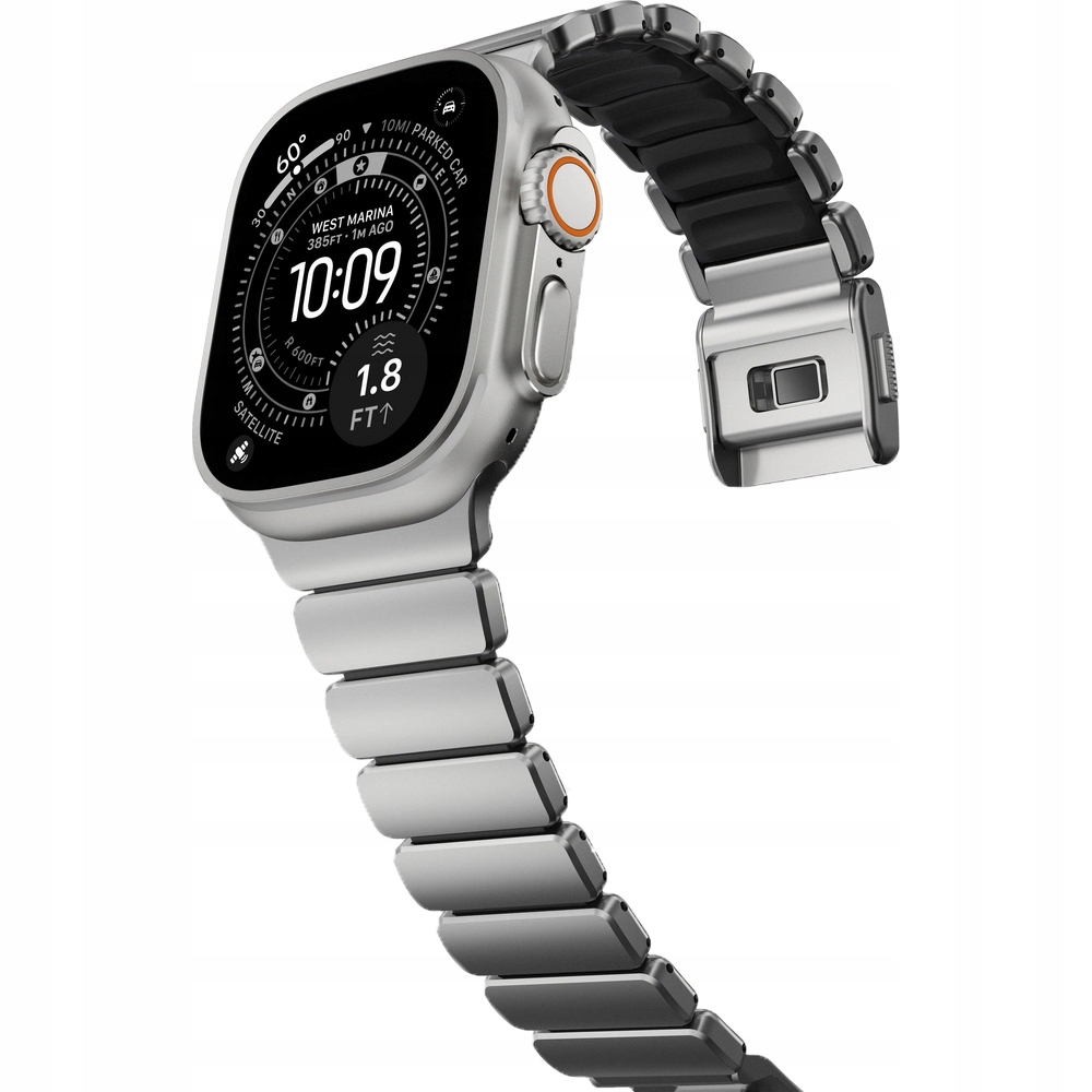 Pásik na hodinky pre Apple Watch 49/46/45/44 mm, Nomad, tenký, ľahký, štýlový