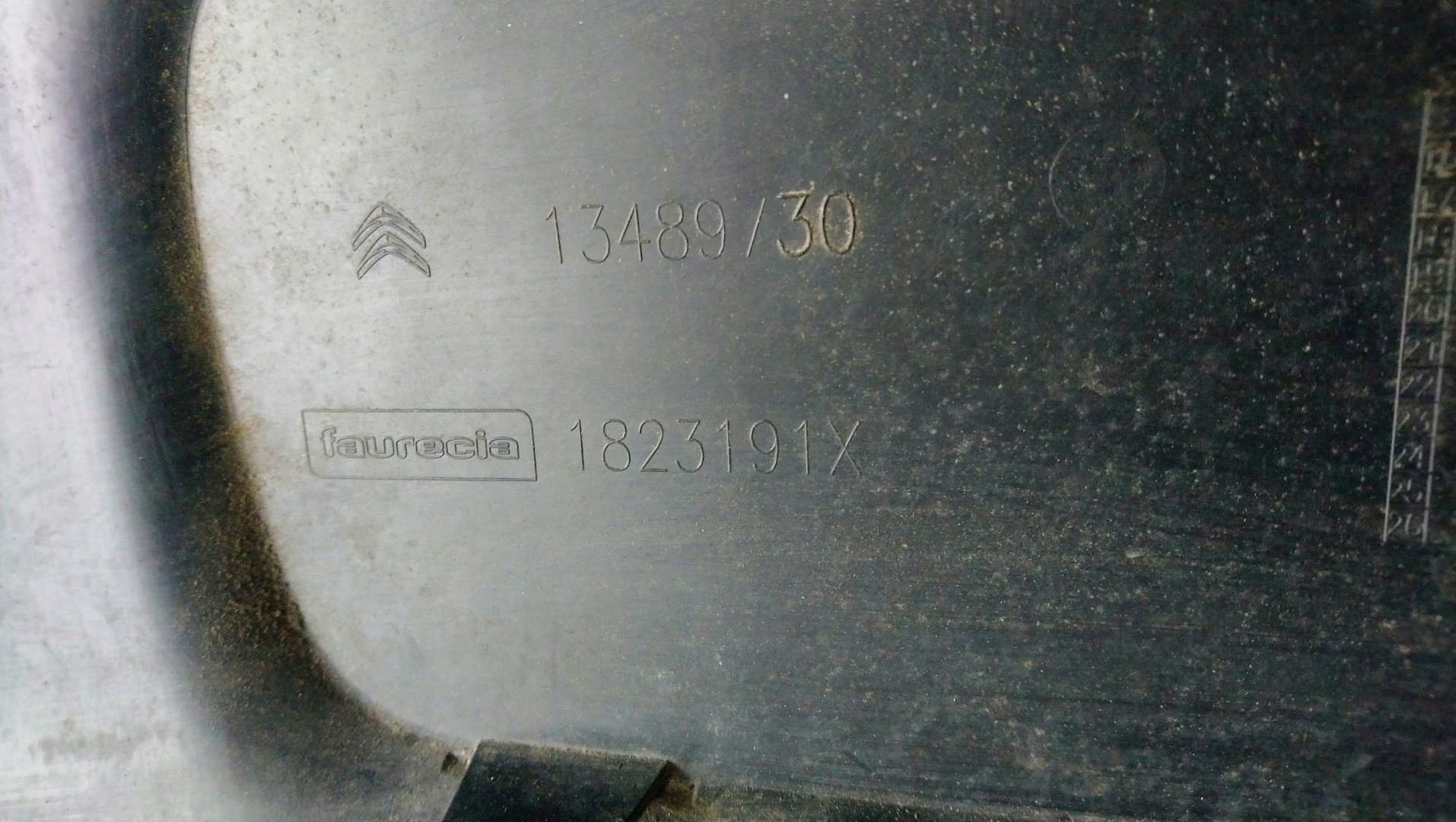 bumper rear part rear CITROEN C3 AIRCROSS PDC