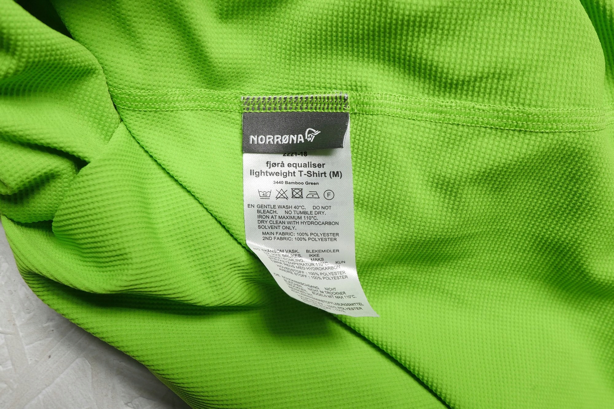 Norrona Fjora Equaliser Lightweight Koszulka rowerowa męska outdoor L Rękaw krótki rękaw