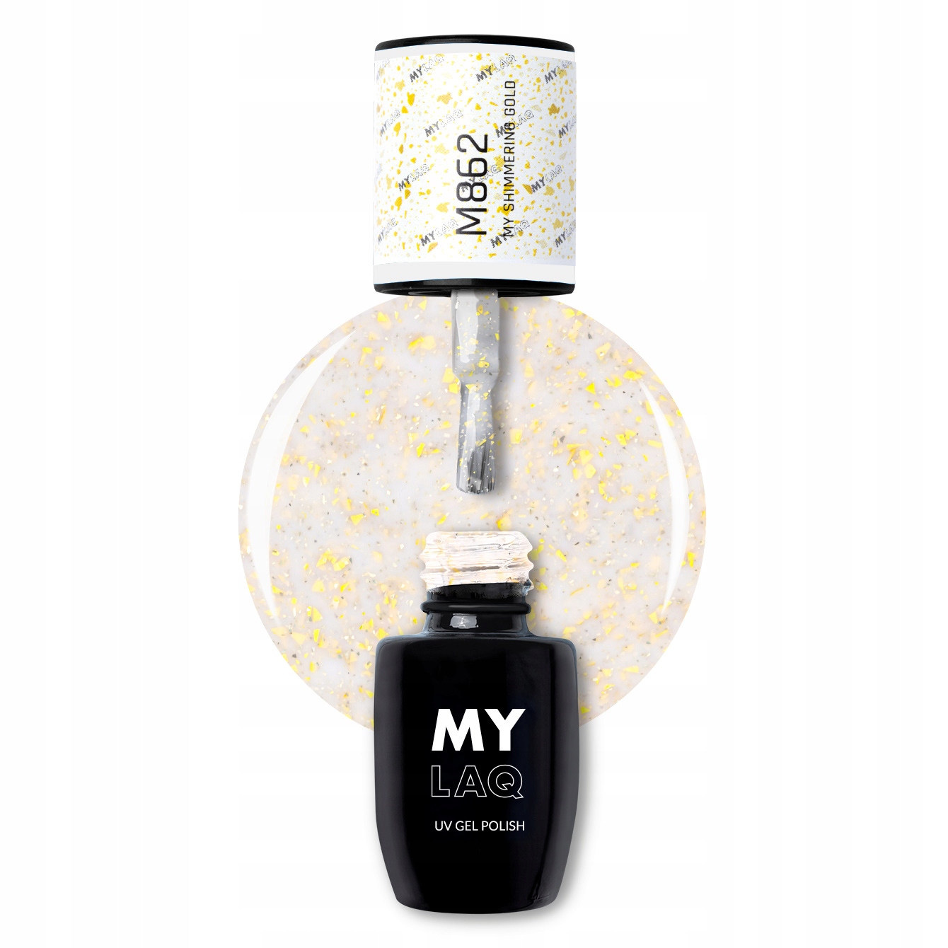 

Mylq Lakier Hybrydowy My Shimmering Gold 5 ml