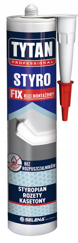 

Tytan montażowy klej do styropaniu Styro Fix 290ML