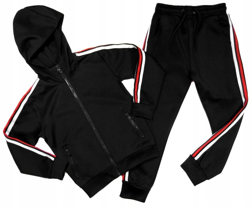 DRES SLEEK bluza spodnie 507 CONNECTION 8A czarny