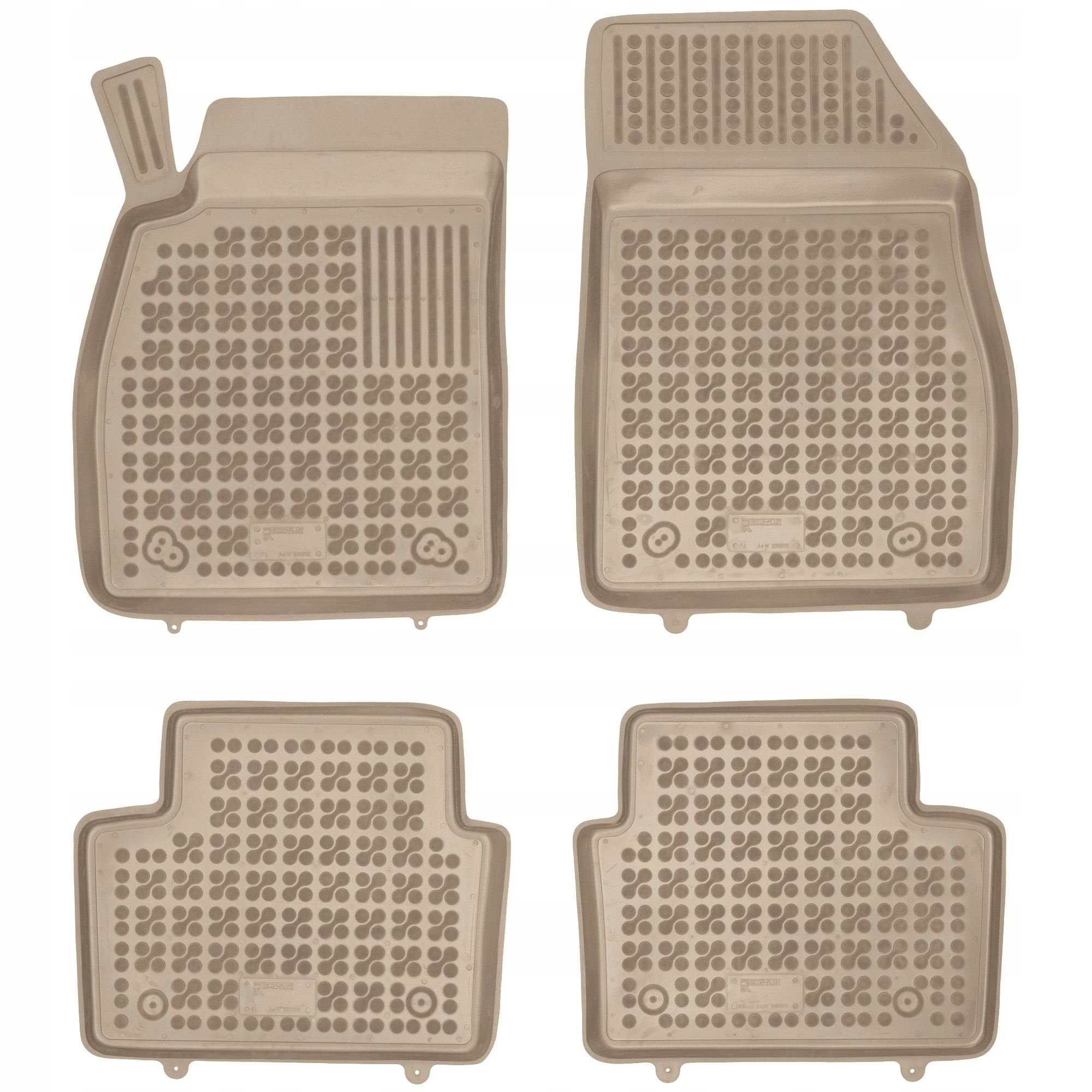 Béžové gumové rohože Buick Regal V 2011-2017