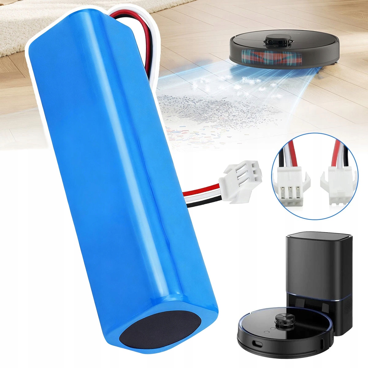 Bateria Akumulator do odkurzacza Xiaomi Roidmi Eve Plus Lenovo LR1 5600mAh