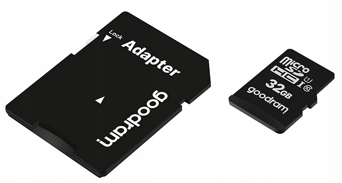 Karta Pamięci GOODRAM 32GB Micro SDHC + Adapter SD Kod producenta CONMGT