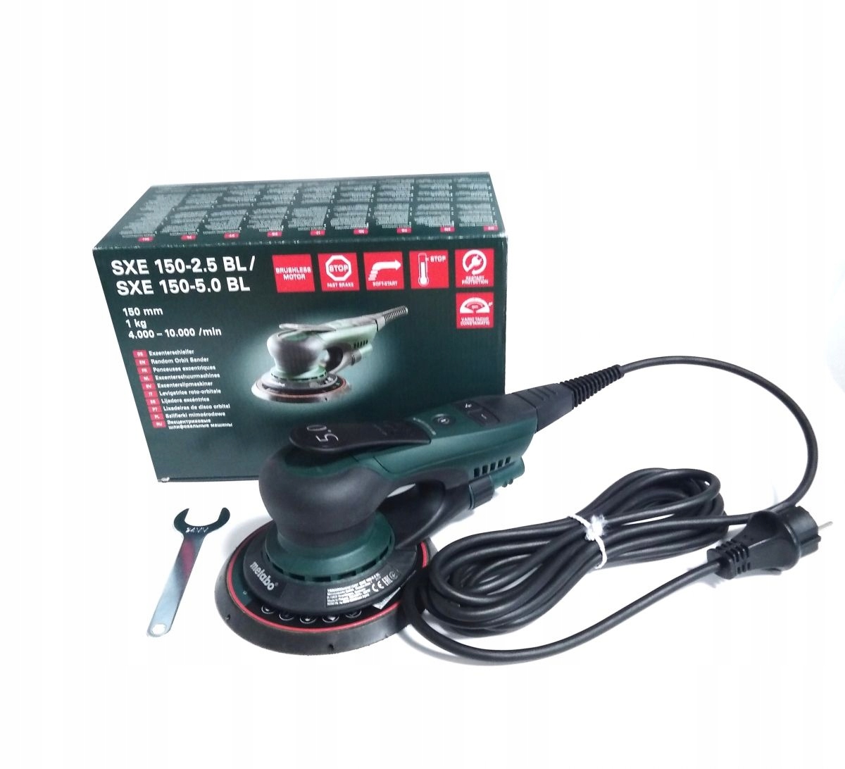 SZLIFIERKA MIMOŚRODOWA SXE 150-5.0 BL METABO