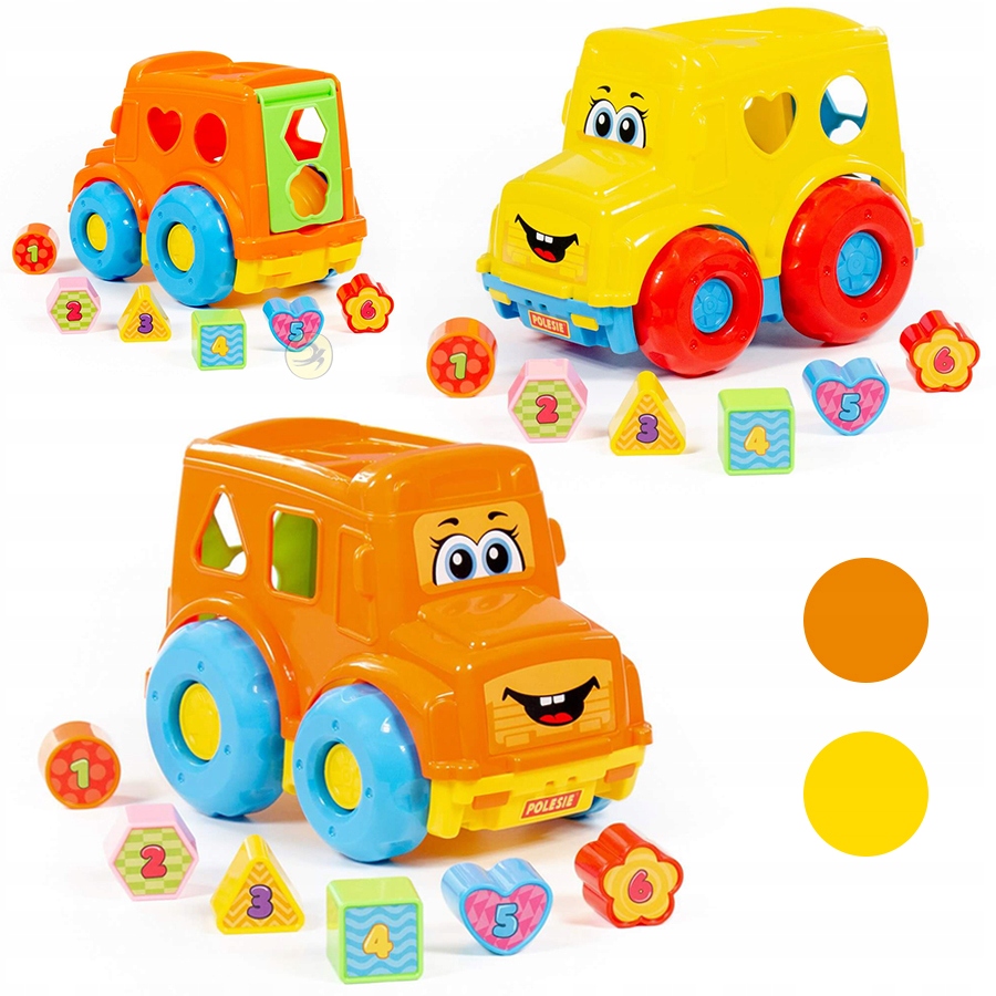 

Zabawka Edukacyjna Autobus Sorter Kształty