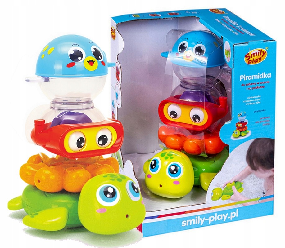 

Smily Play Zwierzątka Wesoła Piramidka Do Kąpieli