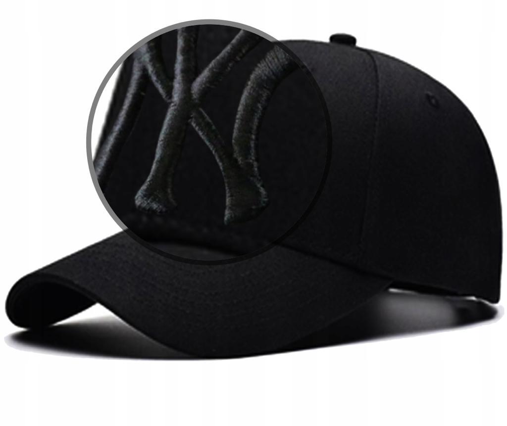 Czapka z daszkiem NY bejsbolówka haft 3D SUPER JAKOŚĆ WYTRZYMAŁOŚĆ DASZEK Marka HCM