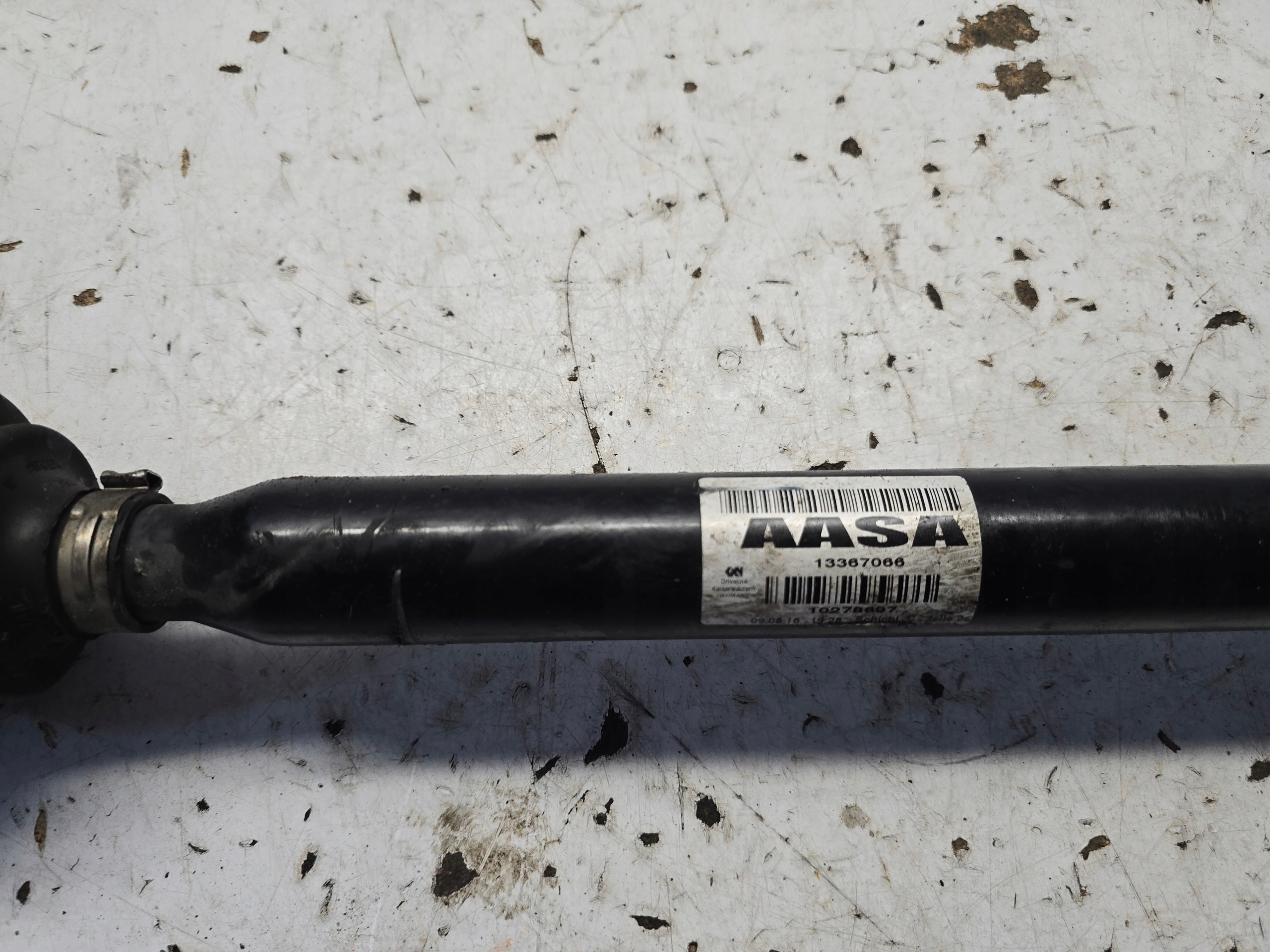 OPEL ASTRA K 5 V semi-axis right 1.6 CDTI 13367066 AASA AUTOMAT