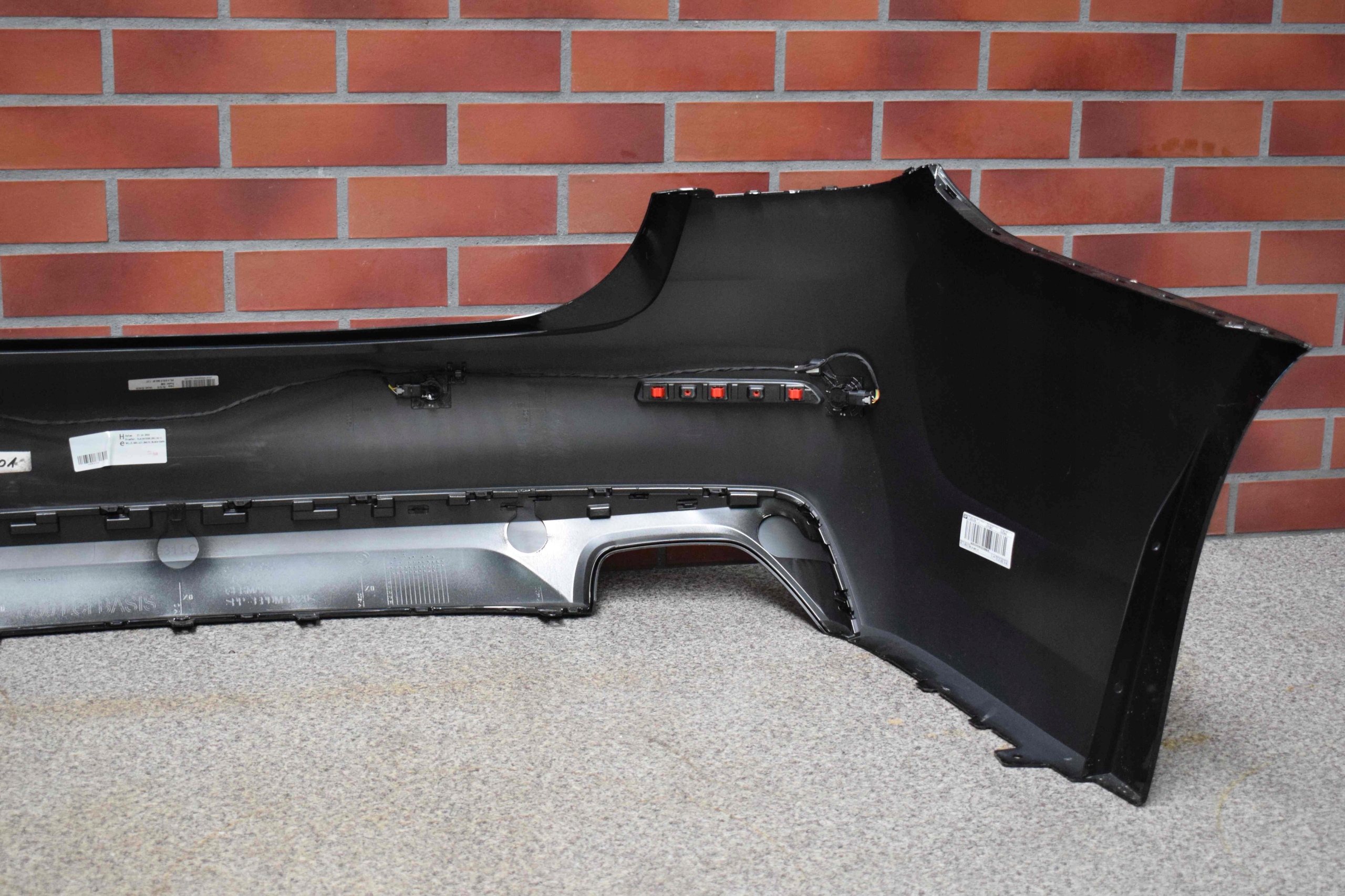 bumper rear part rear BMW 5 G30 LCI