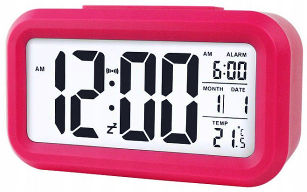 Будильник, XONIX, Цифровой, Датчик освещенности, Термометр