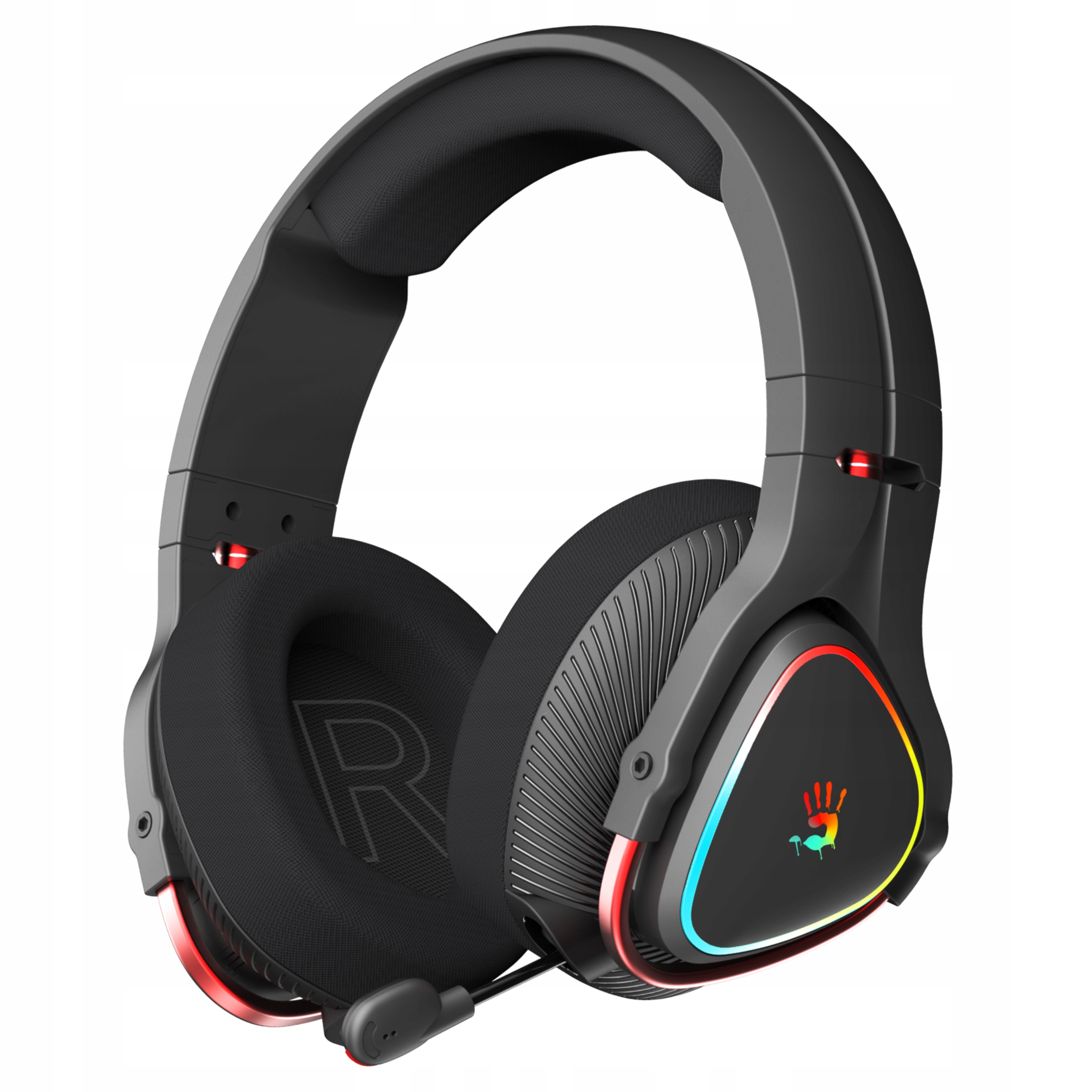 Słuchawki bezprzewodowe Nauszne A4Tech MR710 dla Graczy Gamingowe Rgb 65H