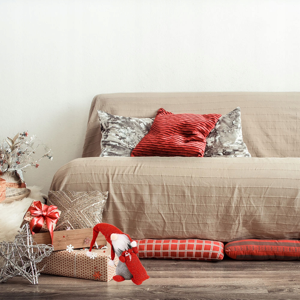 SKRZAT MIKOŁAJ GNOM ŚWIĄTECZNY NA PREZENT ŚWIĘTA BOŻE NARODZENIE STOJĄCY Marka Raltek