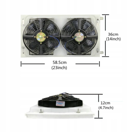UNIWERSALNY ZESTAW KLIMATYZACJI 12 V 24V KOMBAJN Machine brand Other