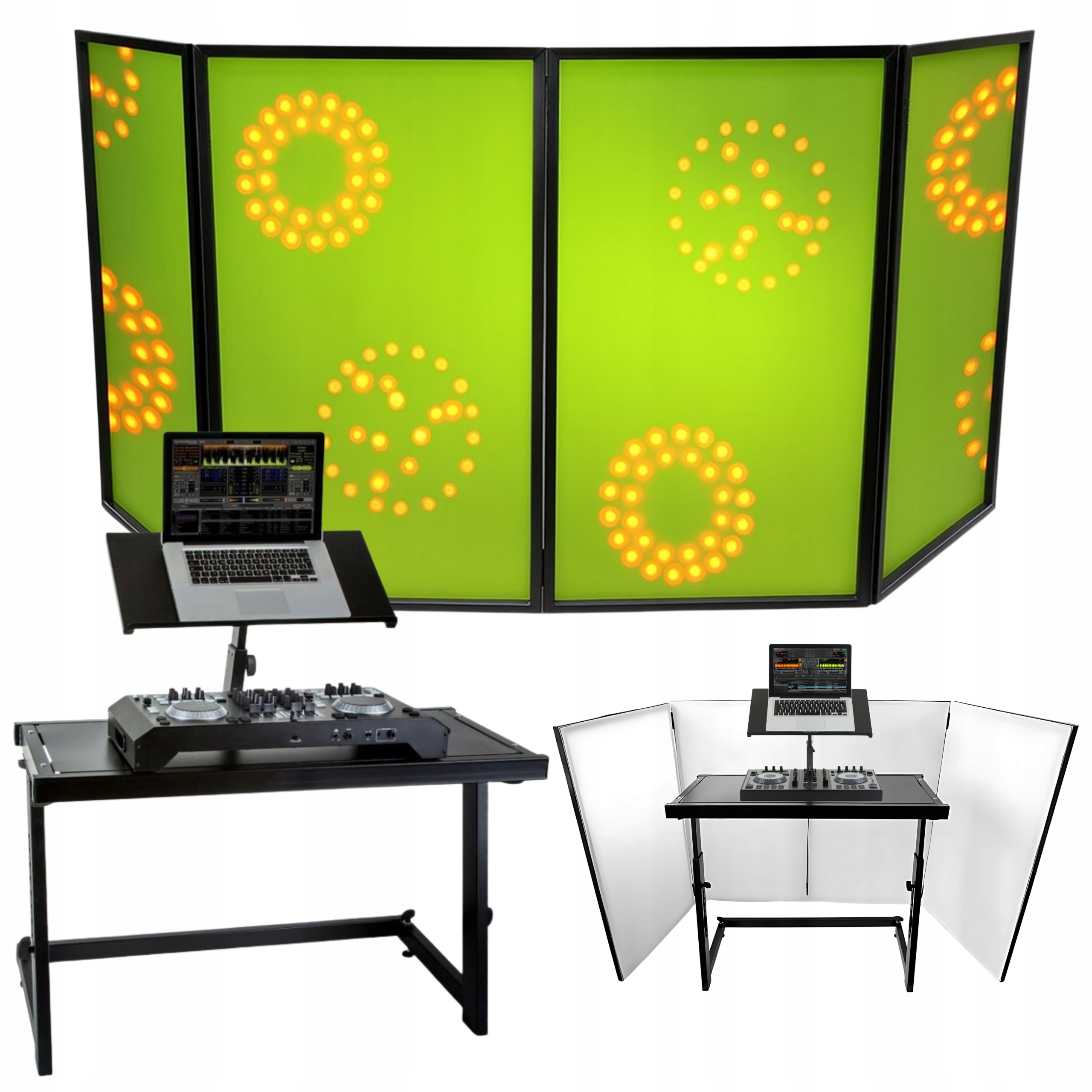 STAND4ME Dj Paraván Compact Kryt Obrazovky Stativ Mobile Pro Přistýlka