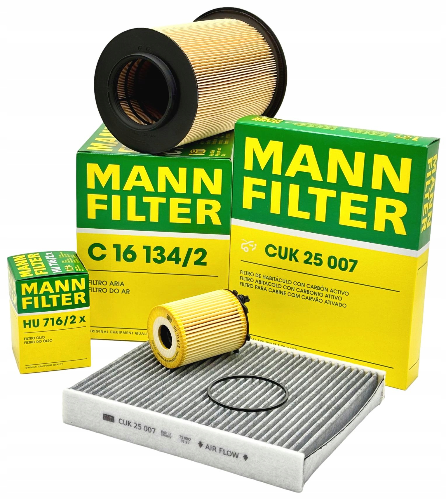 Mann Sada Filtrů Ford Focus II 1.5 Tdi Kuga C-max Transit Connect