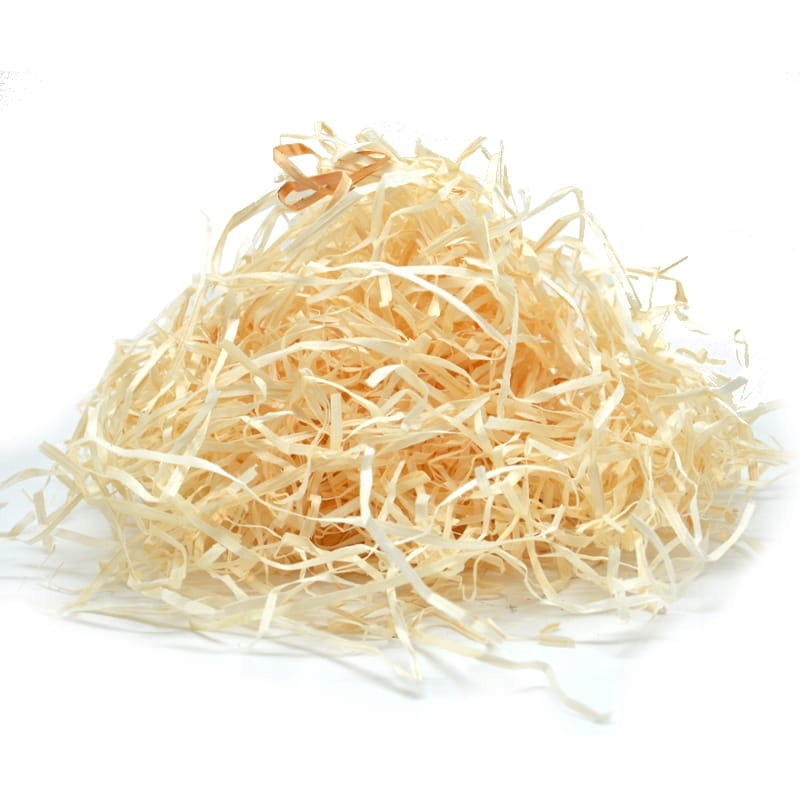 WEŁNA DRZEWNA SIANKO EKO WYPEŁNIENIE DO PUDEŁKA DO PREZENTÓW + GRATIS