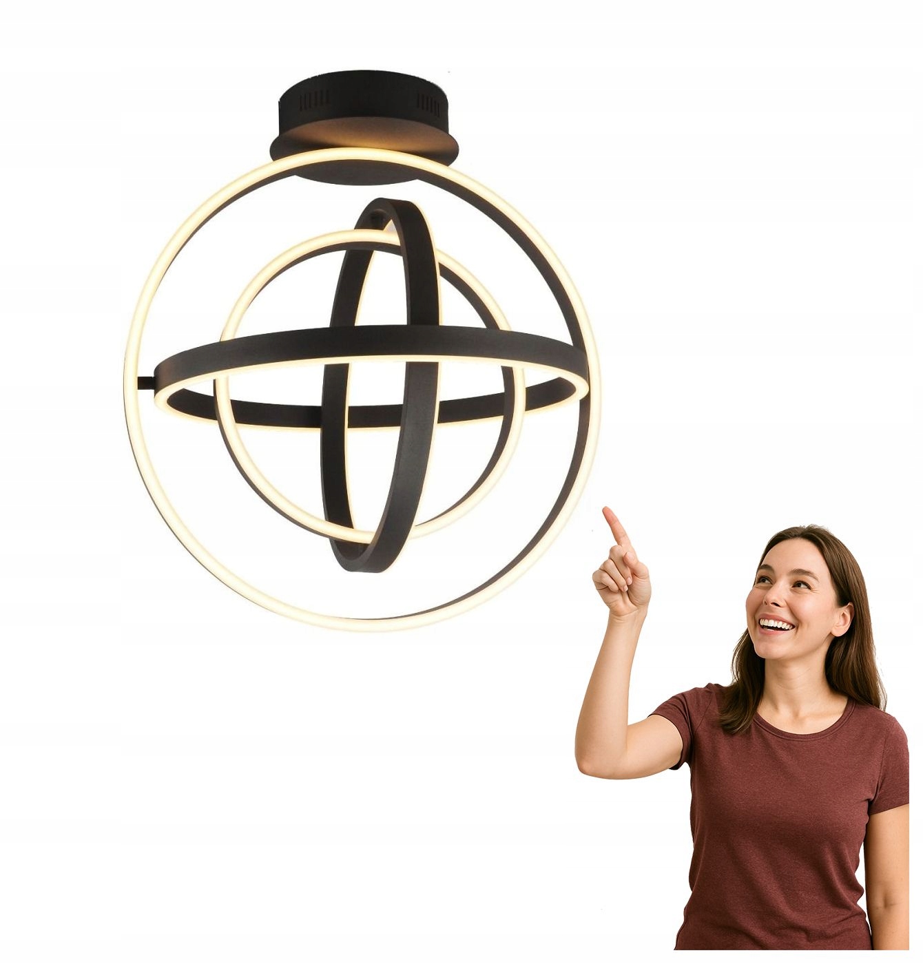 Led stropná lampa 52W Tess MX9203-4-3BD Zuma Line