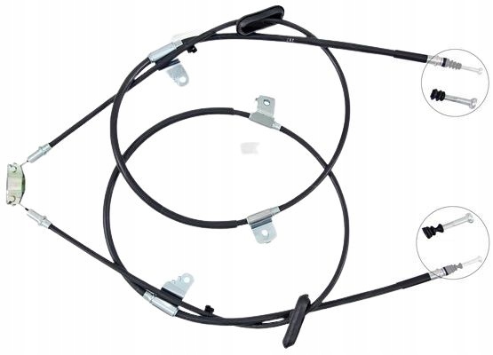 8140 241151 - ГАЛЬМІВНИЙ ТРОС РУЧНОГО ГАЛЬМА OPEL MOKKA 12-