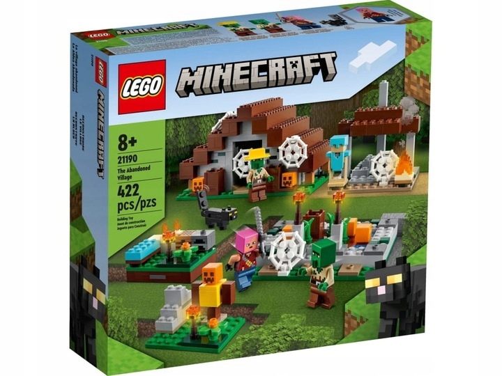 

Lego Minecraft Opuszczona Wioska Zestaw 21190