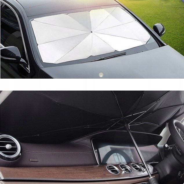 PARASOL OSŁONA PRZECIWSŁONECZNA NA PRZEDNIĄ SZYBĘ Stan opakowania oryginalne