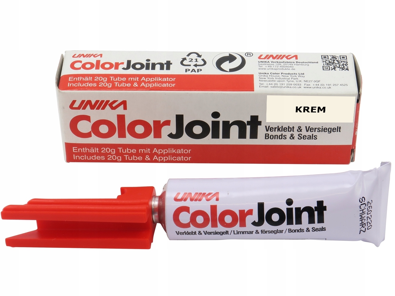 COLORJOINT KLEJ DO BLATÓW Z APLIKATOREM KREM KLON