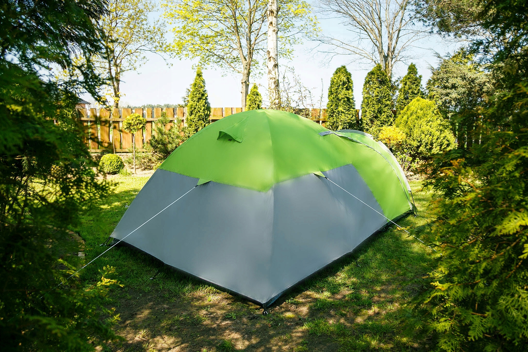 NAMIOT TURYSTYCZNY 3 OSOBOWY CAMPELA - GREEN Liczba osób 3