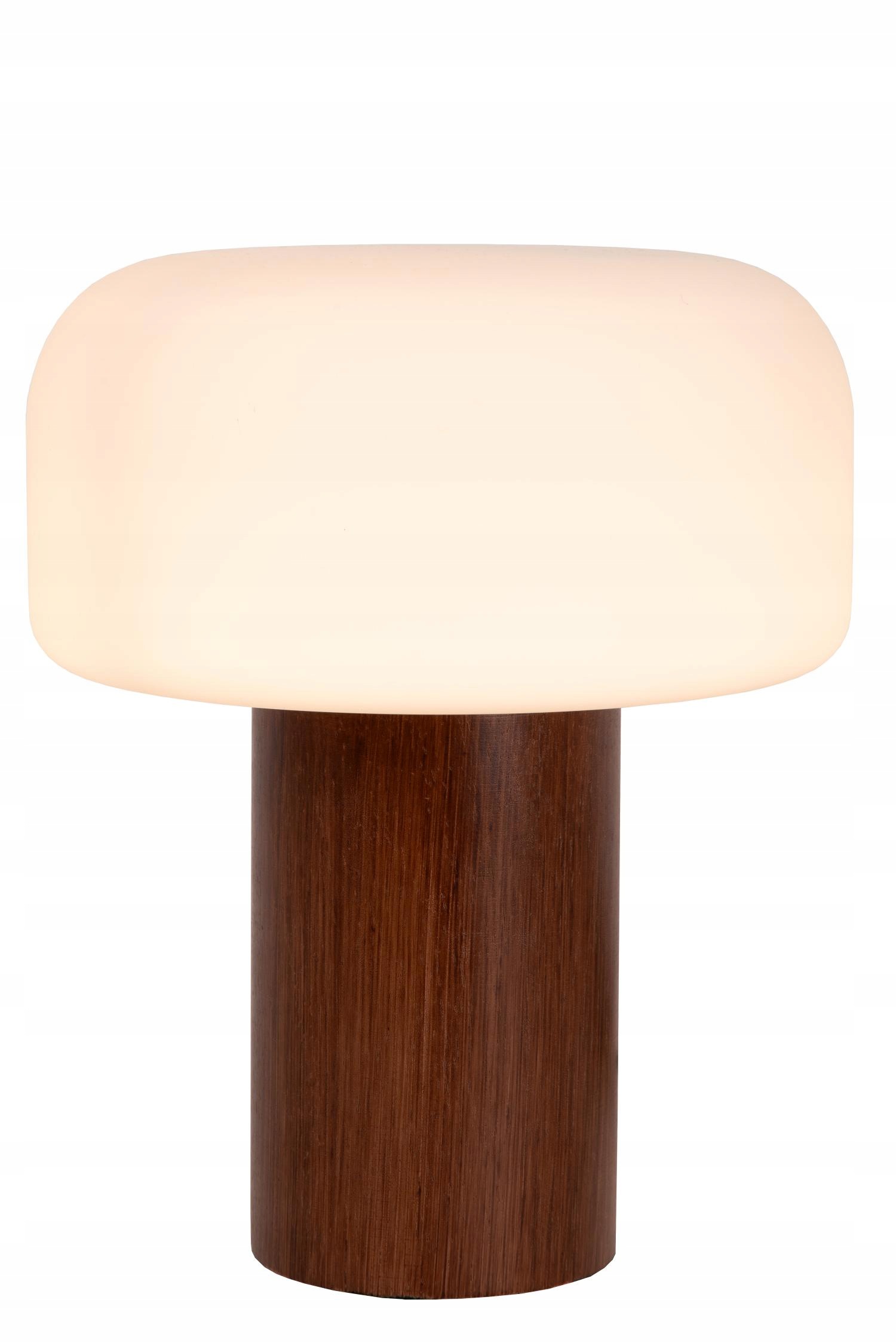 Stolní lampa skandinávská houba dřevo 1xE14 40W Kenan Lucide