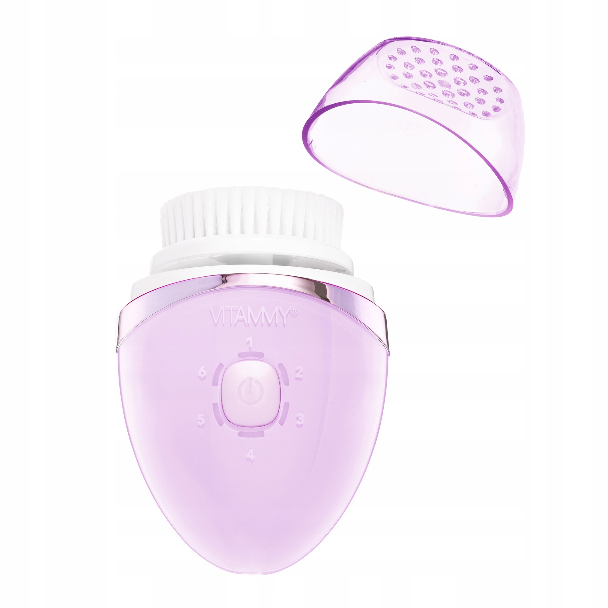 SZCZOTECZKA SONICZNA DO TWARZY 6TRYBÓW 3KOŃCÓWKI USB MASAŻ VITAMMY KLENEO Wodoodporność tak