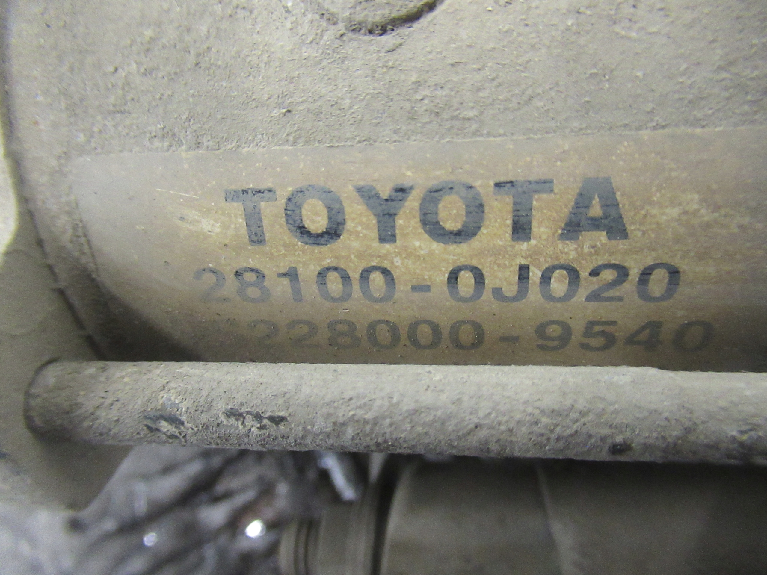 starter TOYOTA YARIS 1 28100-0J020