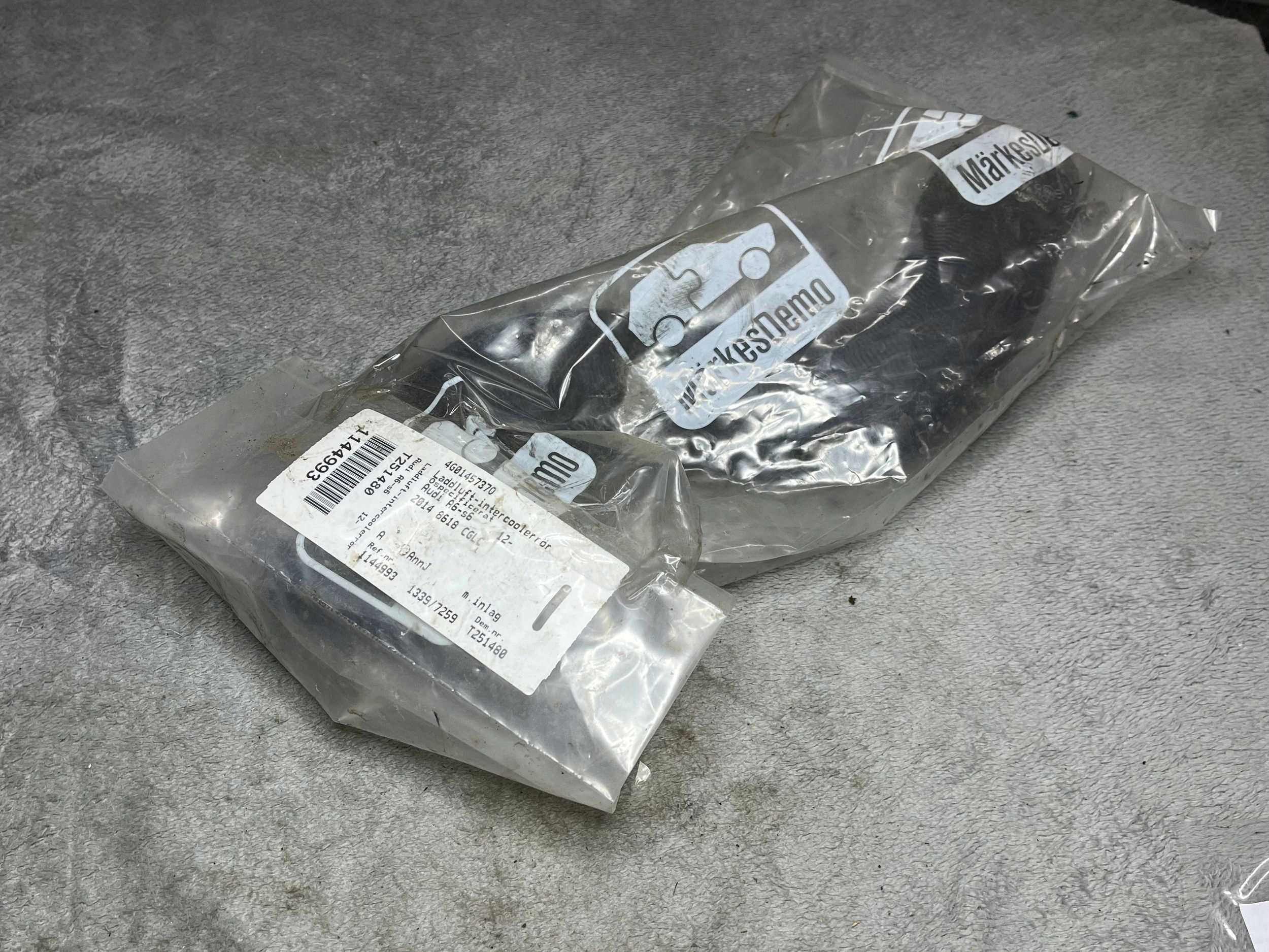 Schlauch Rohr intercooler Audi A6 S6 C7 4G 4G01457370