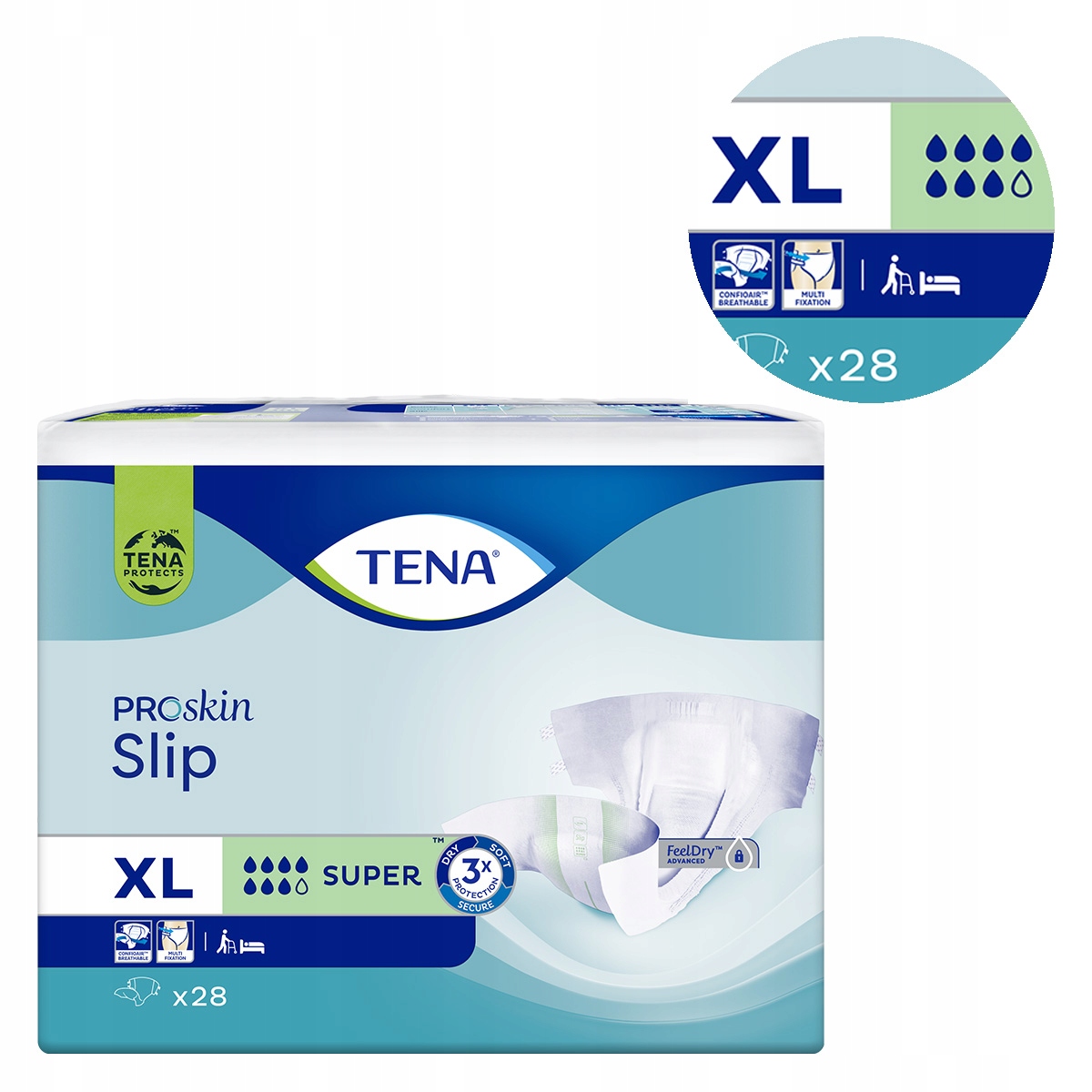 

Pampersy dla dorosłych Tena Slip XL 28szt.