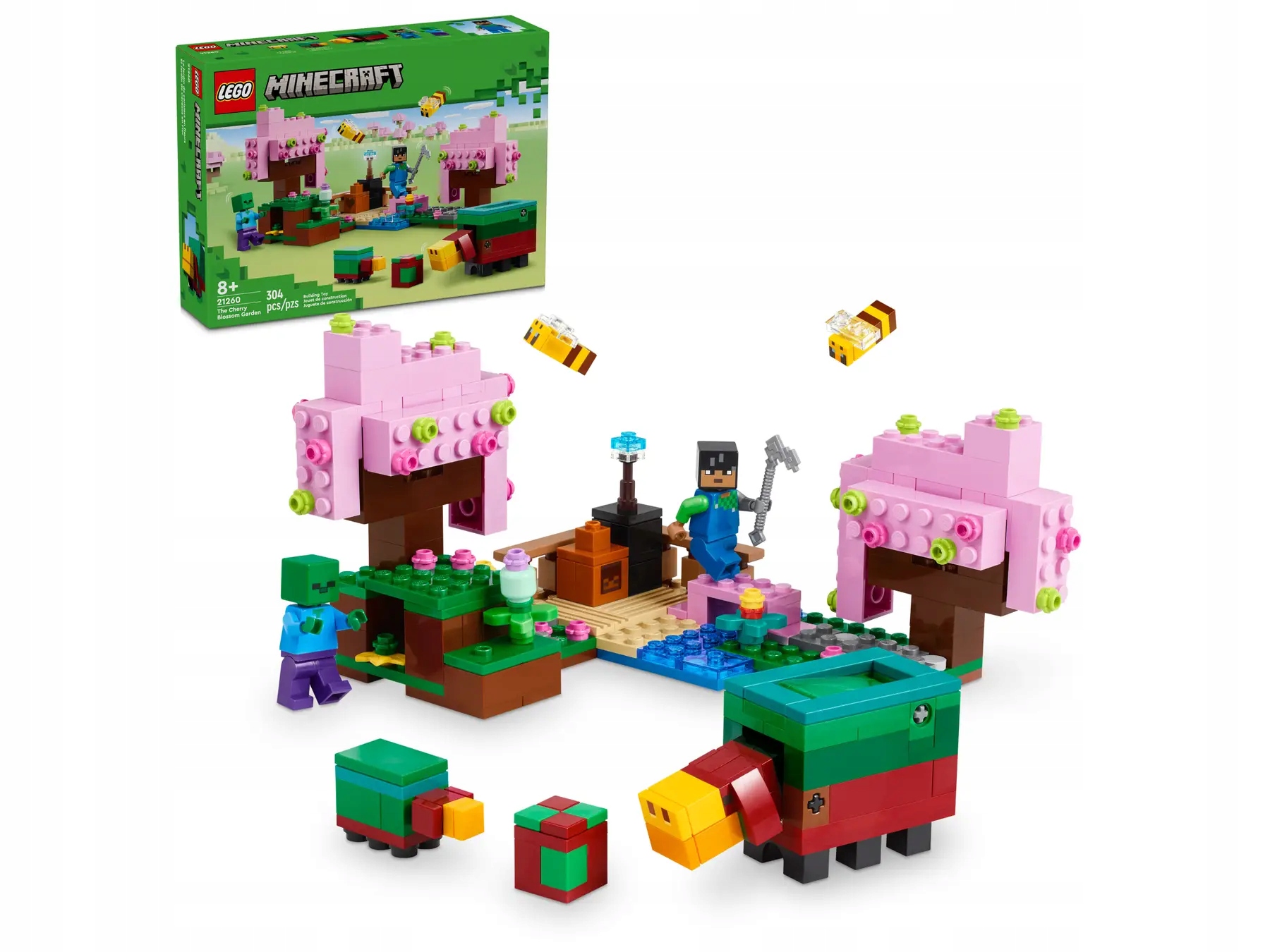 Lego Minecraft 21260 Třešňová zahrada
