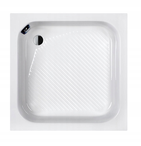 Brodzik kwadratowy Classic Bbs/CL 90x90x28 cm biały z możliwością kompletow