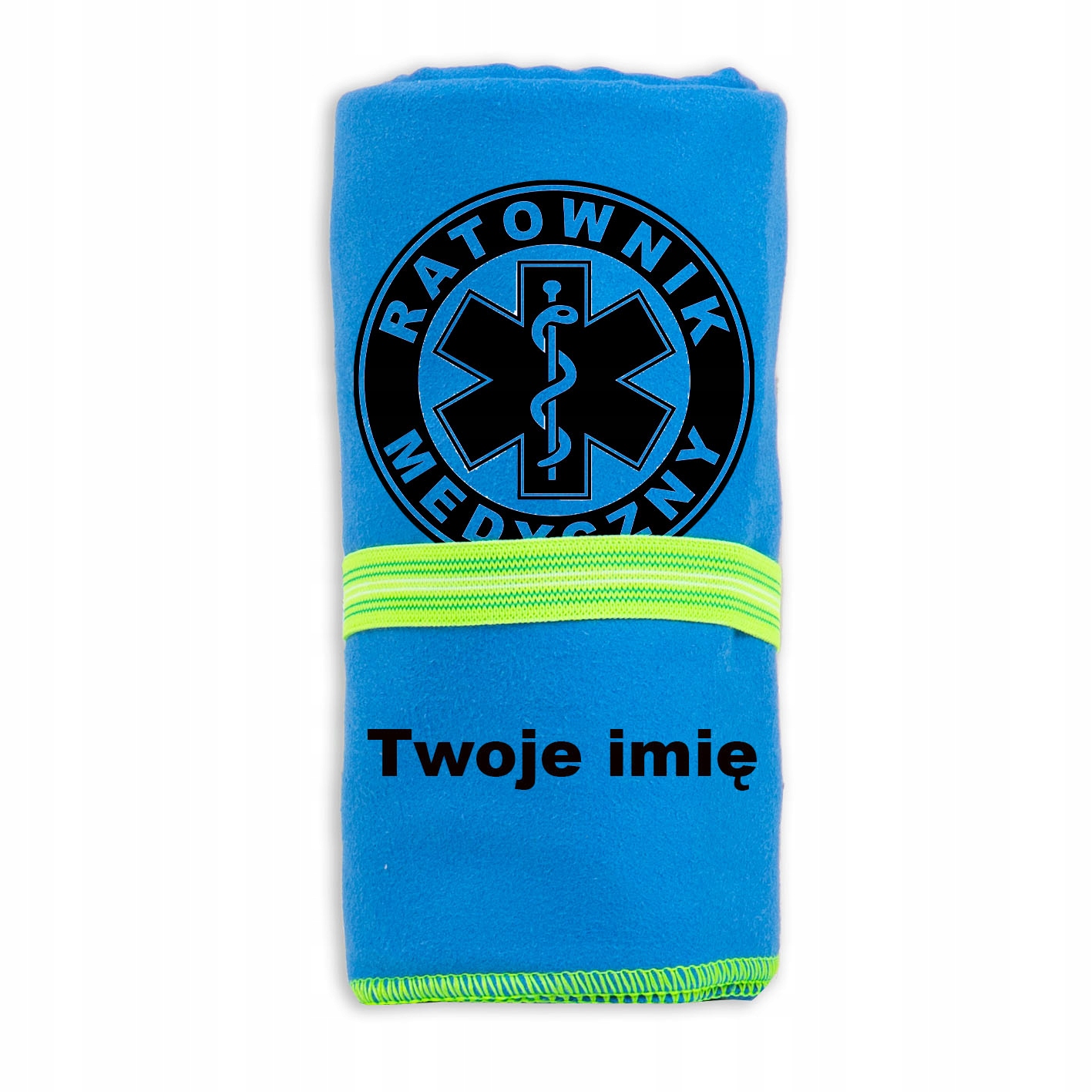 dla ratownika medycznego personalizowany ręcznik z graw.+imię 72x90
