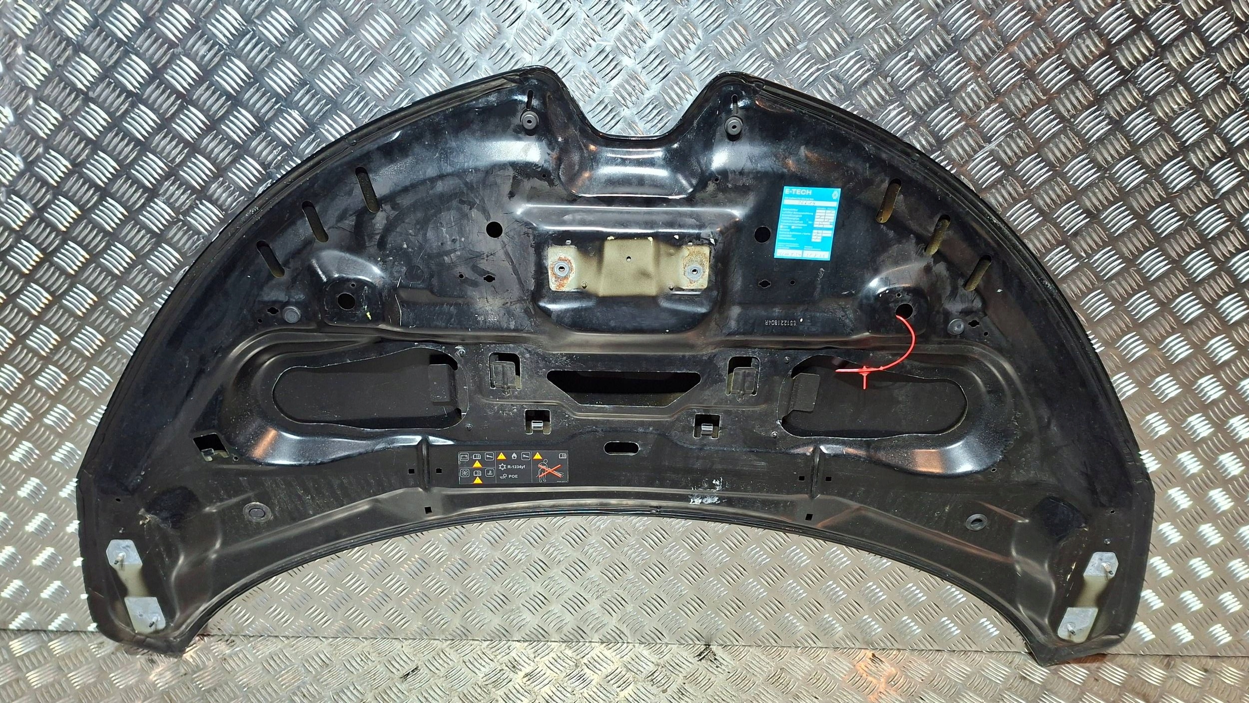 bonnet front 651221804R RENAULT ZOE 2013-2018