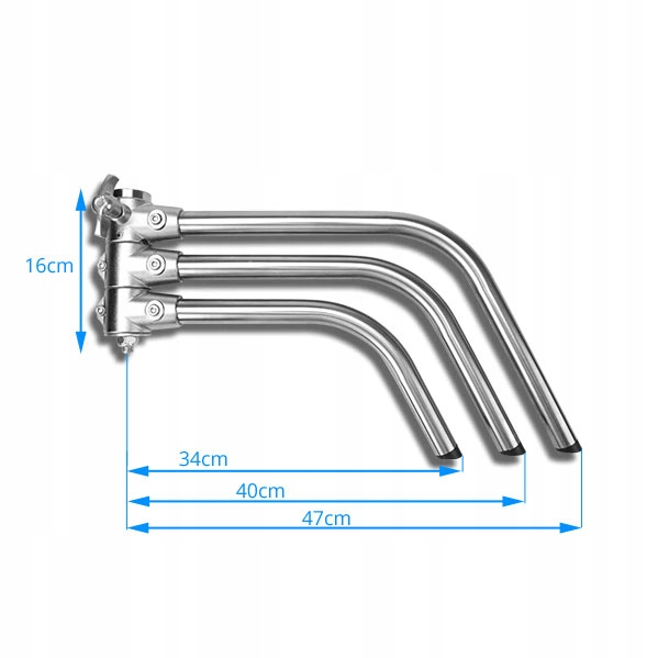 SOLIDNY METALOWY TRÓJNÓG C-STAND SAME NOGI BAZA DO KOLUMNY O ŚREDNICY 29mm Marka Massa