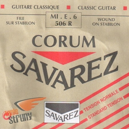 Savarez Sa 506 R jednoduchá struna pro klasickou kytaru
