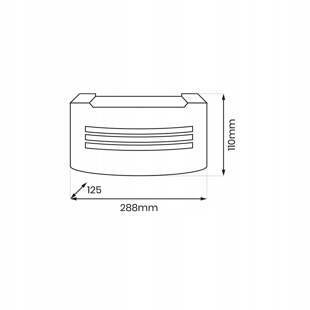 Kinkiet Maxim 1xE27 IP54 Kod producenta EKO0736