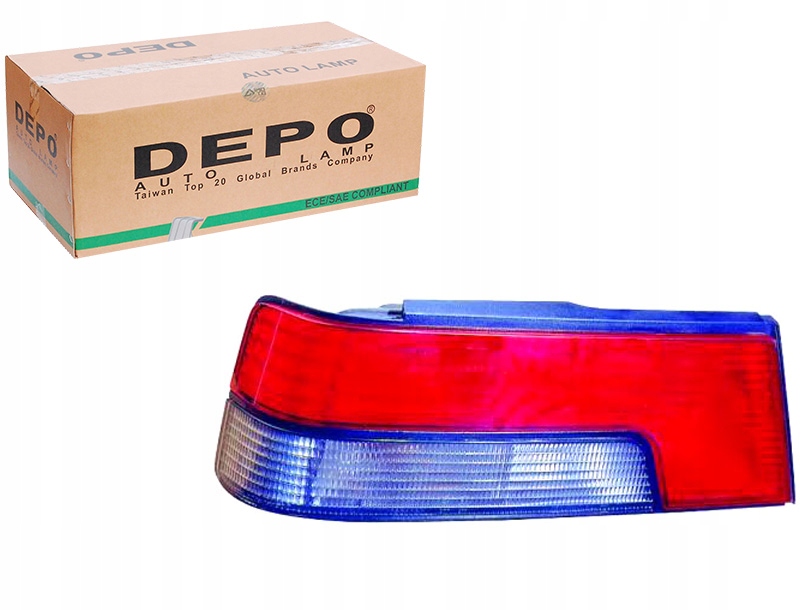 550-1909L-WE - ЛАМПА (КОЛІР ПОКАЖЧИКА ПОВОРОТУ БІЛИЙ КОЛІР СКЛА CZER