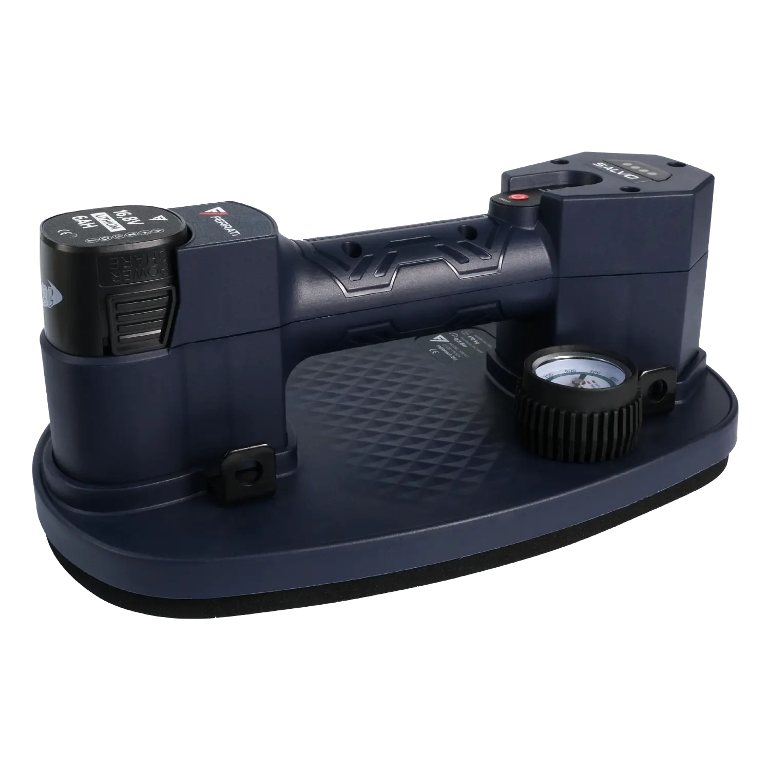 Przyssawka próżniowa automatyczna Ferrati Salvo 18 x 30cm 170kg 16.8V 6.0Ah